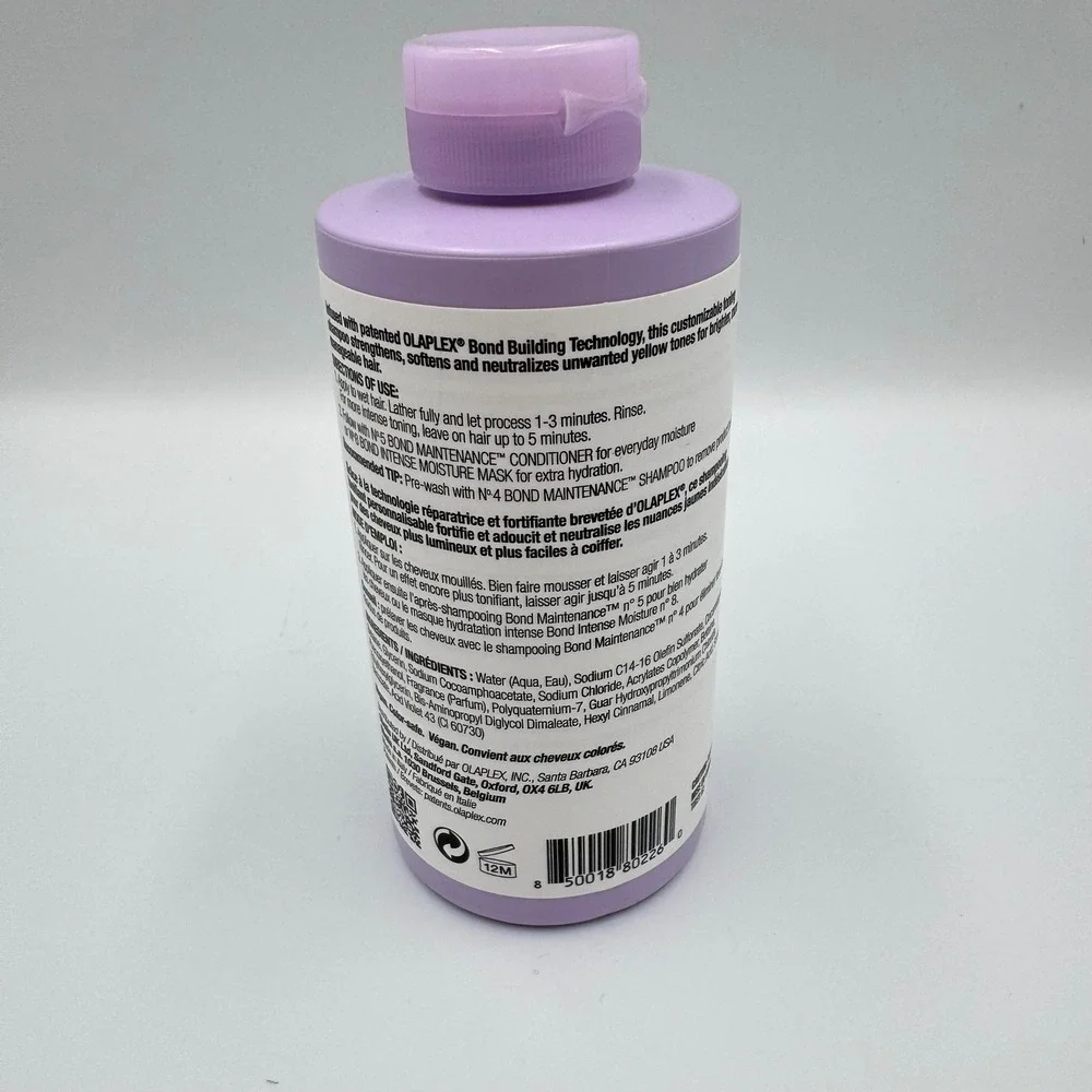 Olaplex‎ No 4P Toning Shampoo Unisex 8.5oz Purple Blonde Enhancer Brightening